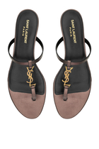 Cassandra Flat Leather Sandals
